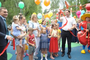 Две новые детские площадки открыли в г.п.Кратово