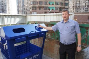 В Раменском открыли еще одну площадку для раздельного сбора мусора