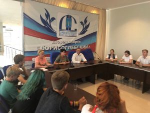 13 августа начала работу новая школа волонтеров в ДС «Борисоглебский»