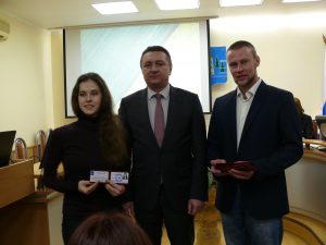 Глава Раменского района Андрей Кулаков вручил удостоверения членам Молодежного парламента