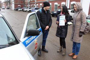 В Раменском прошел профилактический  рейд  «Пешеходный переход»