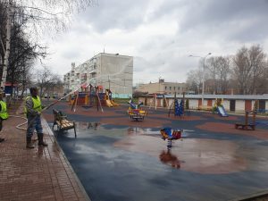 Детскую площадку в с.Новохаритоново привели в порядок по предписанию Госадмтехнадзора