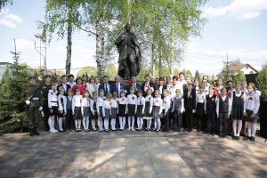 Митинг, посвященный 74-й годовщине Победы, и торжественное открытие мемориала Воинской Славы в д.Дергаево состоялись 7 мая