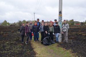 В Речицах провели субботник