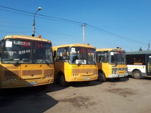 В Раменском районе сотрудники Госавтоинспекции  провели проверки технического состояния «школьных» автобусов
