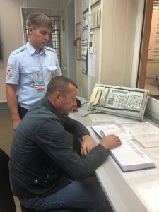 Представитель Общественного совета проверил Дежурную часть МУ МВД России «Раменское»
