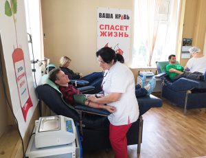 35 человек сдали кровь в Раменской ЦРБ в рамках «Всероссийской донорской субботы»