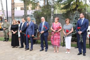 В с/п Вялковское открылся памятник на могиле Неизвестного солдата