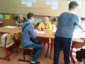 Голосование на участках в СОШ №19 проходит в штатном режиме
