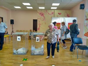 Явка избирателей на 18.00 составила 13,69%