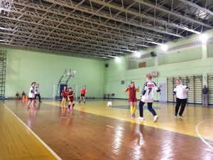 Товарищеская встреча по мини-футболу прошла в Новохаритоново