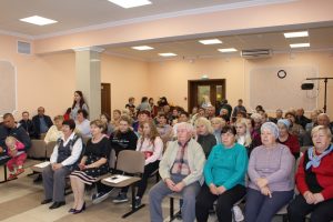 В ДК «Кузяевский» с.п.Новохаритоновское состоялось праздничное мероприятие, посвящённое Дню пожилого человека
