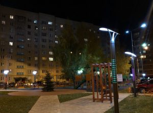 В г.Раменское завершены работы по благоустройству двора на улицах Стахановская и Гурьева