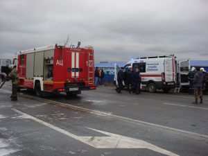 Плановые учения служб оперативного реагирования состоялись сегодня на участке трассы М-5 в Софьинском поселении