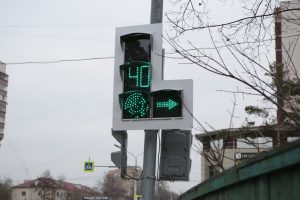 В г.Раменское на ул.Чугунова установлены дополнительные секции на светофор