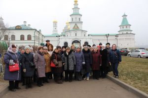 Пенсионеры Раменского г.о. посетили Воскресенский Ново-иерусалимский ставропигиальный мужской монастырь