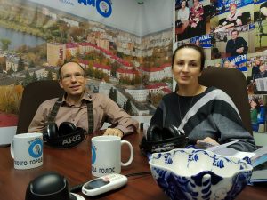 Гости студии — Андрей Буханов и Ирина Демченко