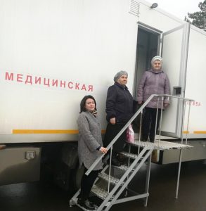 В рамках программы «Активное долголетие» Центр здоровья Раменской ЦРБ проводит выездные медицинские обследования