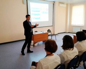 12 ноября в рамках Всемирного дня борьбы с пневмонией в Раменской городской поликлинике по ул. Крымская прошла лекция