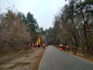 На территории около озера Гидра провели субботник