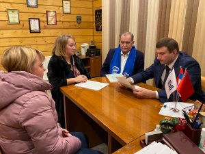 Председатель Совета депутатов Раменского городского округа Юрий Ермаков провел встречи с жителями