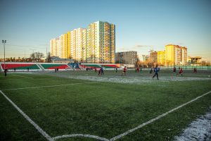 В предстоящие выходные на стадионе «Красное знамя» пройдут две футбольных игры