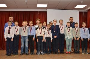 Итоги футбольного сезона детской команды «Прогресс» подвели в ДК «Кузяевский»