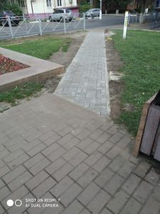 В Раменском по просьбе жителей обустроили пешеходную зону