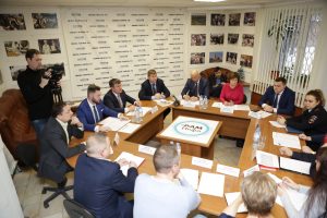 В Раменском информационном агентстве 30 января проведен круглый стол на тему безопасности людей на железной дороге