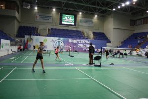 На арене дворца спорта «Борисоглебский» г.Раменское стартовали всероссийские юношеские соревнования по бадминтону