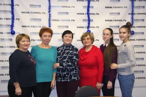 Народный коллектив хора «Русская песня» в гостях у Раменского радио