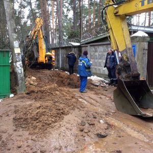 В посёлке Кратово Раменского г.о. произошла утечка холодной воды