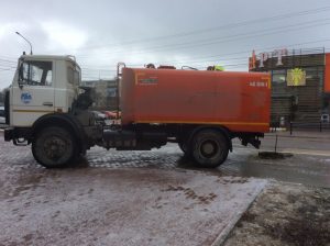 Раменский водоканал произвел устранение засора канализации в д. Софрино у д.19