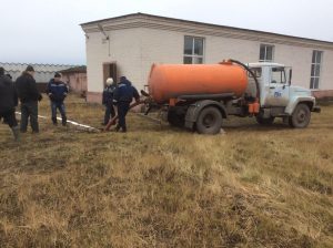 Произведены работы по промывке резервуаров на ВНС 223 в пос. Быково