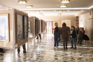 22 февраля в ДК «Победа» открылась художественная выставка «Романтический сюрреализм» Игоря Гугеля