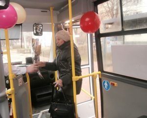 1,5 млн женщин воспользовались 8 марта бесплатным проездом на транспорте Подмосковья