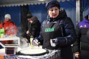 Жители и гости поселка Ильинский Раменского городского округа отметили Масленицу