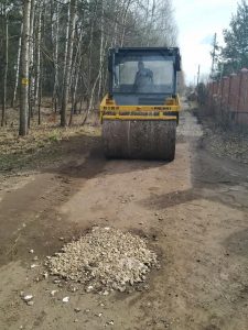 В Кратово ведутся работы по ямочному ремонту дорог