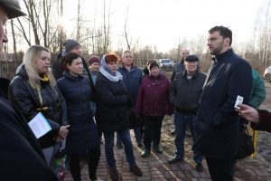 Глава Раменского г.о.Виктор Неволин встретился с жителями ТУ «Ильинский»