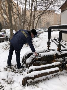 За неделю в Подмосковье по предписаниям Госадмтехнадзора устранено 27 повреждений теплотрасс
