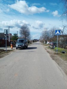 Проведены работы по установке дорожных знаков в сельском поселении Рыболовское
