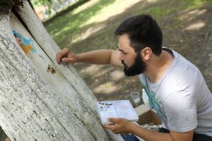 Добрые и жизнерадостные рисунки появились в Раменском парке