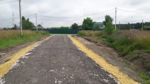 Работы по ремонту дорог продолжаются в округе