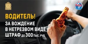 В течение месяца в Раменском г.о. будут проводить мероприятия «Трезвый водитель»