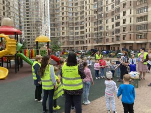 На территории ЖК «Раменский» провели мероприятие «Безопасный двор»