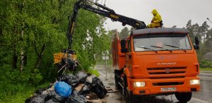 Более 1000 кубометров отходов с несанкционированных свалок убрал региональный оператор ЭкоЛайн-Воскресенск в июне