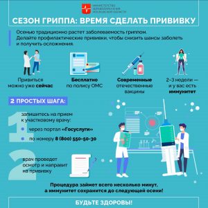 В Раменской ЦРБ началась прививочная кампания против гриппа