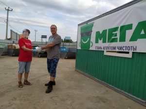 Более 400 кубометров крупногабаритных отходов сдали жители Подмосковья на площадках «Мегабак»