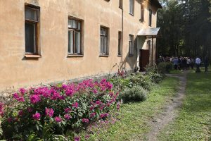 На встречу с главой Раменского городского округа собрались жители бывшего военного городка Бритово