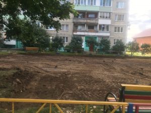 На территории ТУ «Гжельское» начаты работы по благоустройству территории